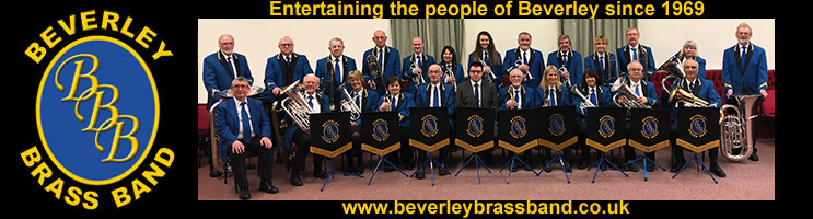 Beverley Brass Band header image