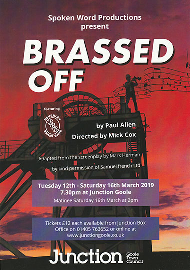 Brassed Off poster